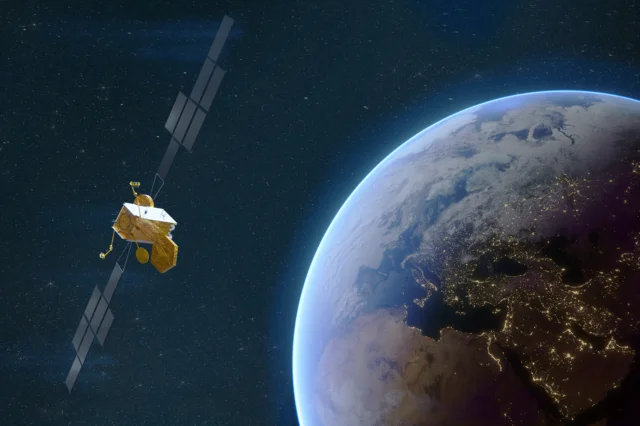 SKYNET military communications satellite